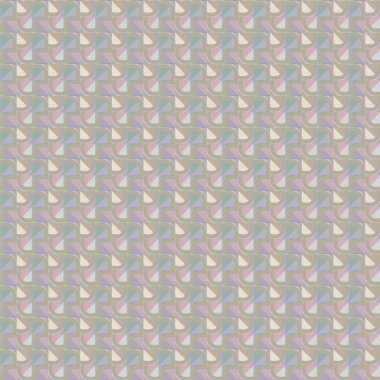 Geometrik süslemeli vektör deseni. Kusursuz tasarım dokusu 