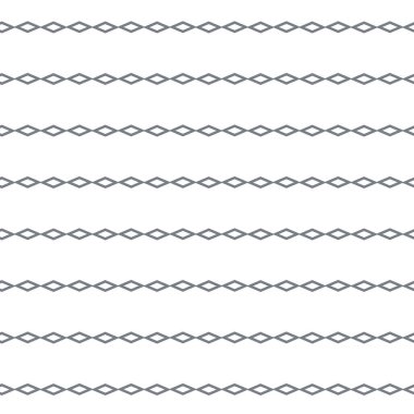 Geometrik süslemeli vektör deseni. Kusursuz tasarım dokusu 