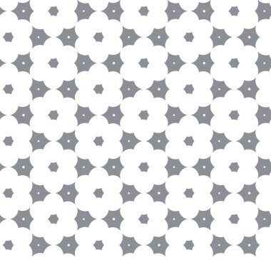 Geometrik süslemeli vektör deseni. Kusursuz tasarım dokusu 