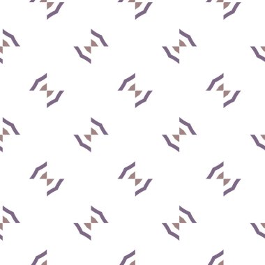 Geometrik süslemeli vektör deseni. Kusursuz tasarım dokusu
