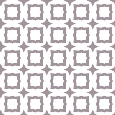 Geometrik süslemeli vektör deseni. Kusursuz tasarım dokusu