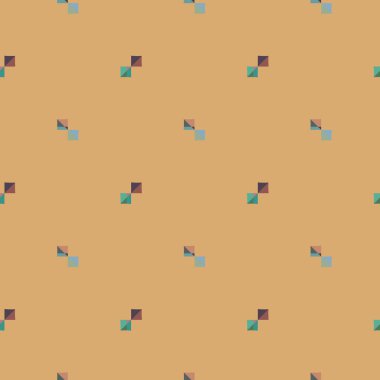 Geometrik süslemeli vektör deseni. Kusursuz tasarım dokusu 