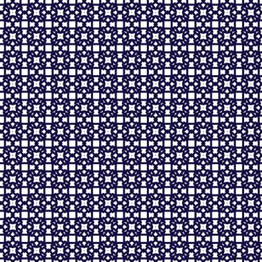 Geometrik süslemeli vektör deseni. Kusursuz tasarım dokusu 