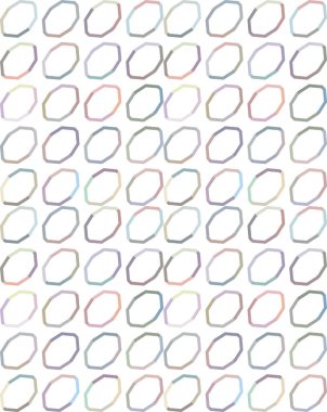 Geometrik süslemeli vektör deseni. Kusursuz tasarım dokusu 