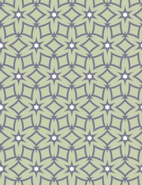 Geometrik süslemeli vektör deseni. Kusursuz tasarım dokusu 