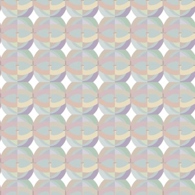 Geometrik süslemeli vektör deseni. Kusursuz tasarım dokusu 