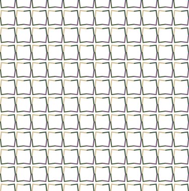 Geometrik süslemeli vektör deseni. Kusursuz tasarım dokusu