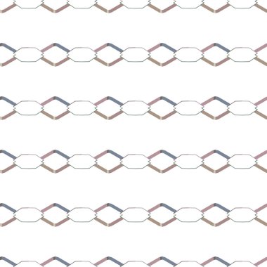 Geometrik süslemeli vektör deseni. Kusursuz tasarım dokusu 