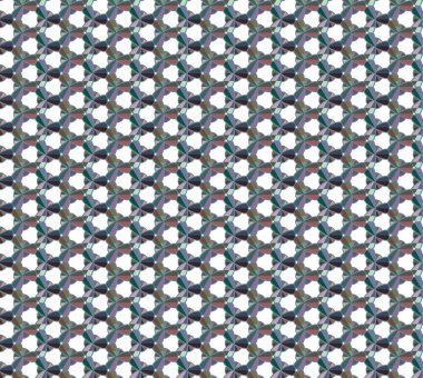 Geometrik süslemeli vektör deseni. Kusursuz tasarım dokusu 