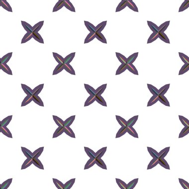 Geometrik süslemeli vektör deseni. Kusursuz tasarım dokusu 