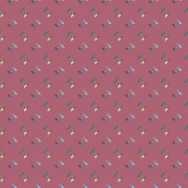 Geometrik süslemeli vektör deseni. Kusursuz tasarım dokusu 