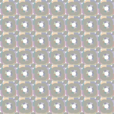 Geometrik süslemeli vektör deseni. Kusursuz tasarım dokusu 