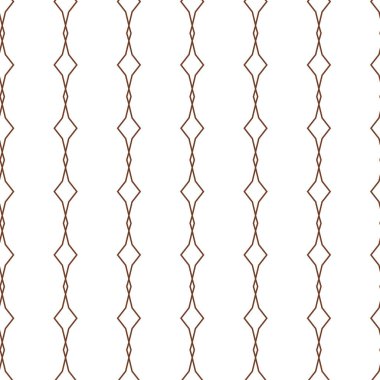 Geometrik süslemeli vektör deseni. Kusursuz tasarım dokusu 