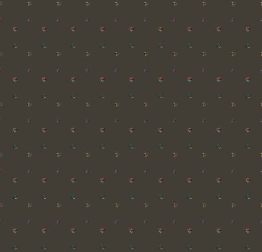 Geometrik süslemeli vektör deseni. Kusursuz tasarım dokusu 