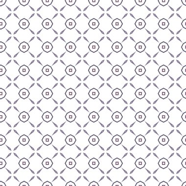 Geometrik süslemeli vektör deseni. Kusursuz tasarım dokusu 