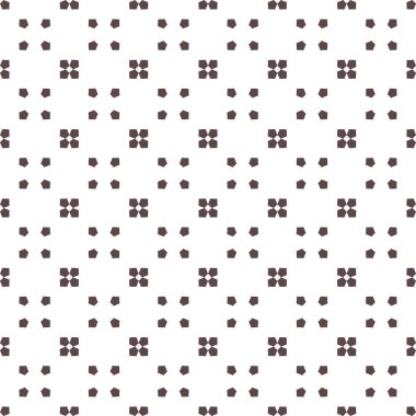 Geometrik süslemeli vektör deseni. Kusursuz tasarım dokusu