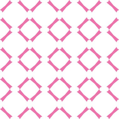 Geometrik süslemeli vektör deseni. Kusursuz tasarım dokusu 