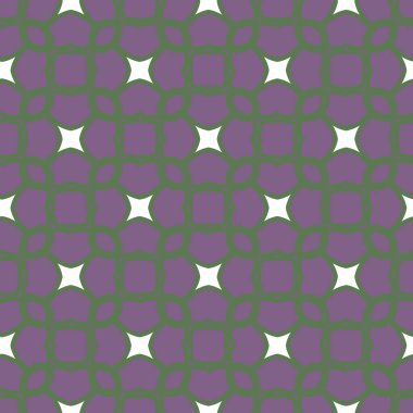 Geometrik süslemeli vektör deseni. Kusursuz tasarım dokusu 