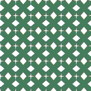 Geometrik süslemeli vektör deseni. Kusursuz tasarım dokusu 