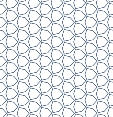 Geometrik süslemeli vektör deseni. Kusursuz tasarım dokusu
