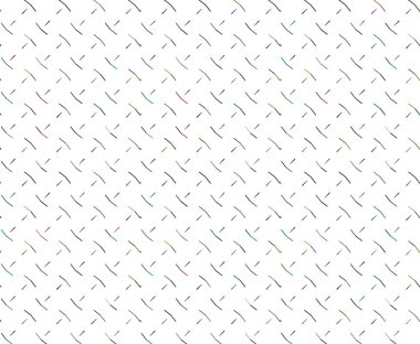 Geometrik süslemeli vektör deseni. Kusursuz tasarım dokusu