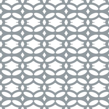 Geometrik süslemeli vektör deseni. Kusursuz tasarım dokusu