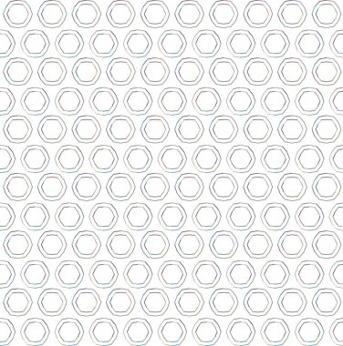 Geometrik süslemeli vektör deseni. Kusursuz tasarım dokusu 