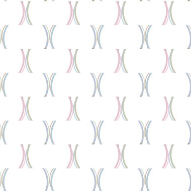 Geometrik süslemeli vektör deseni. Kusursuz tasarım dokusu 