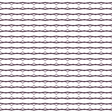 Geometrik süslemeli vektör deseni. Kusursuz tasarım dokusu 