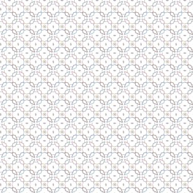 Geometrik süslemeli vektör deseni. Kusursuz tasarım dokusu 