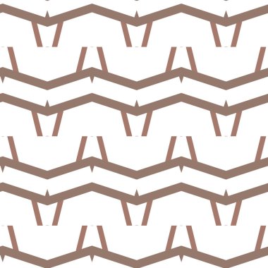 Geometrik süslemeli vektör deseni. Kusursuz tasarım dokusu 