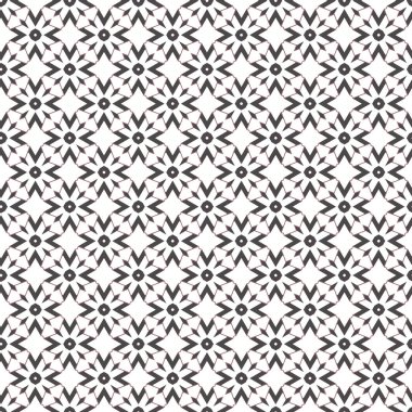 Geometrik süslemeli kusursuz desen. vektör illüstrasyonu