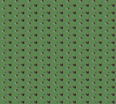 Geometrik süslemeli vektör deseni. Kusursuz tasarım dokusu