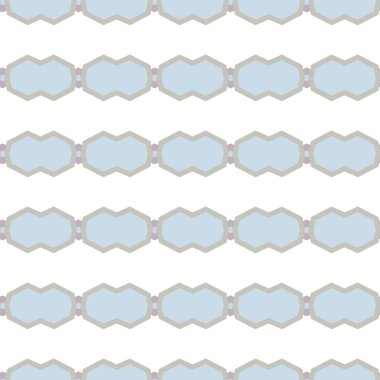 Geometrik süslemeli vektör deseni. Kusursuz tasarım dokusu