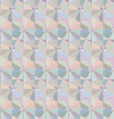 Geometrik süslemeli vektör deseni. Kusursuz tasarım dokusu 