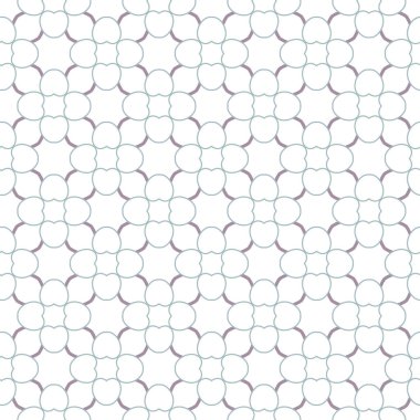 Geometrik süslemeli vektör deseni. Kusursuz tasarım dokusu