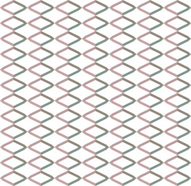 Geometrik süslemeli vektör deseni. Kusursuz tasarım dokusu