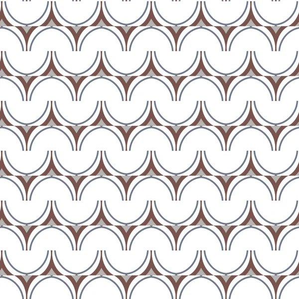 Geometrisches Ornamentales Vektormuster Nahtlose Design Textur — Stockvektor