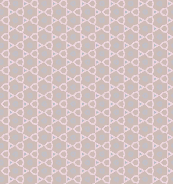 Patrón Vectorial Ornamental Geométrico Textura Diseño Sin Costuras — Vector de stock