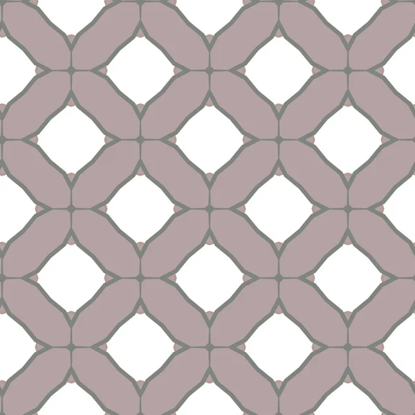 Geometrisches Ornamentales Vektormuster Nahtlose Design Textur — Stockvektor