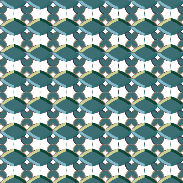 Geometric  ornamental vector pattern. Seamless design texture