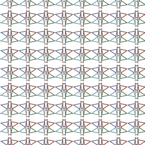 Modello Vettoriale Geometrico Ornamentale Struttura Design Senza Soluzione Continuità — Vettoriale Stock