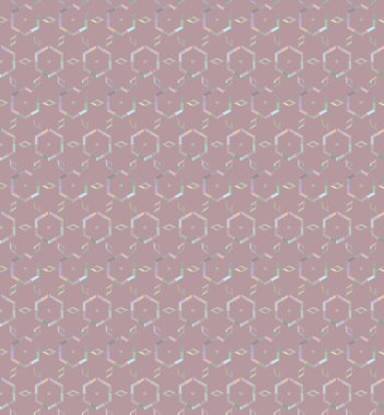 Geometrik süslemeli vektör deseni. Kusursuz tasarım dokusu