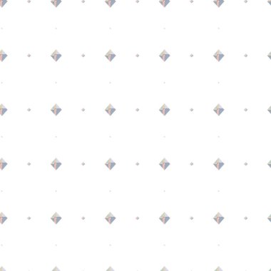 Geometrik süslemeli vektör deseni. Kusursuz tasarım dokusu 