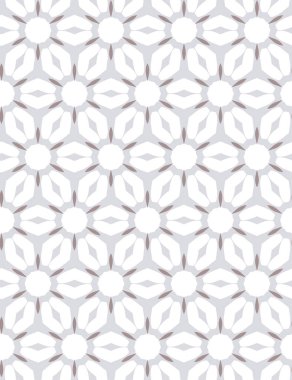 Geometrik süslemeli vektör deseni. Kusursuz tasarım dokusu