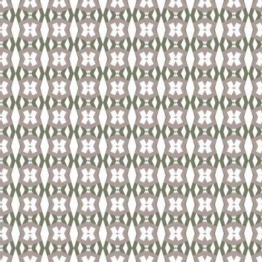 Geometrik süslemeli vektör deseni. Kusursuz tasarım dokusu 