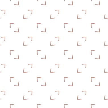 Geometrik süslemeli vektör deseni. Kusursuz tasarım dokusu 