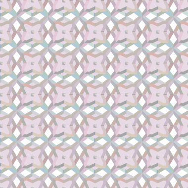 Geometrik süslemeli vektör deseni. Kusursuz tasarım dokusu 