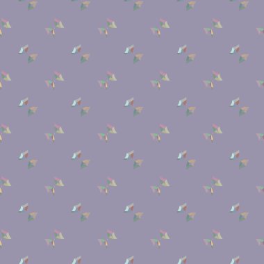 Geometrik süslemeli vektör deseni. Kusursuz tasarım dokusu 