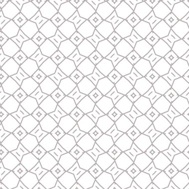 Geometrik süslemeli kusursuz desen. vektör illüstrasyonu